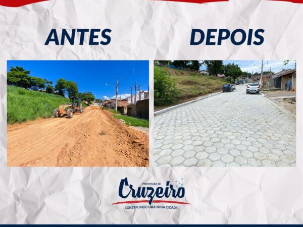 Projeto Pavimenta Cruzeiro em continuidade