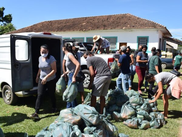 Aparecida encerra hoje (09) a primeira etapa de distribuição de cestas básicas