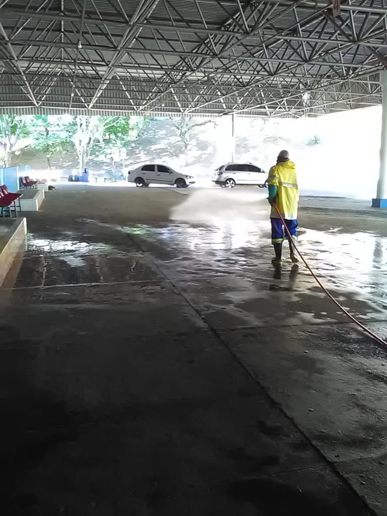 SABESP realiza ação de limpeza em Cachoeira Paulista
