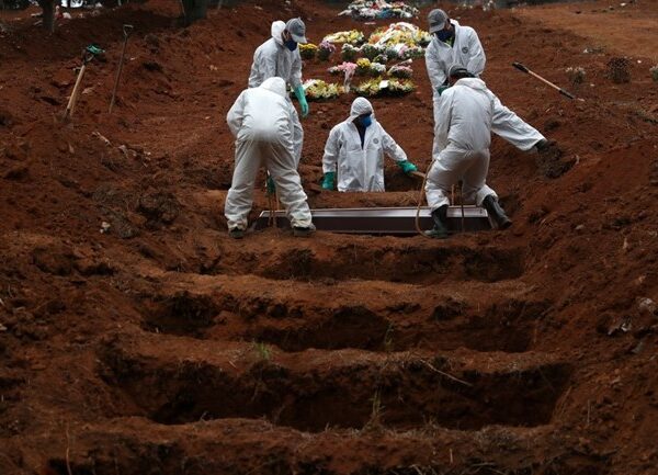 Brasil tem semana mais letal da pandemia