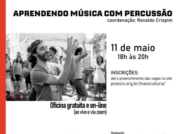 Oficina “Aprendendo música com percussão” em Bananal