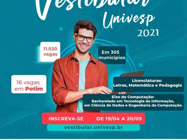 Univesp abre inscrições para o vestibular 2021