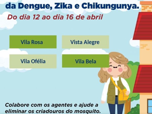 Programação semanal dos agentes de endemia em Guaratinguetá