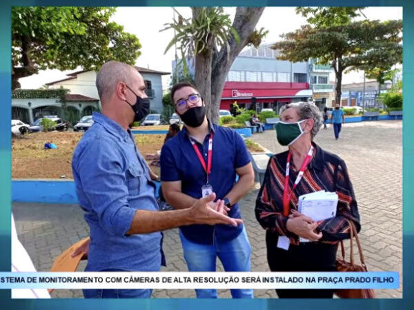 Novas câmeras serão instaladas na praça principal de Cachoeira