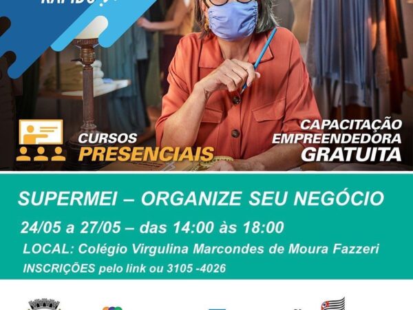 Aparecida oferece Capacitação Empreendedora gratuita