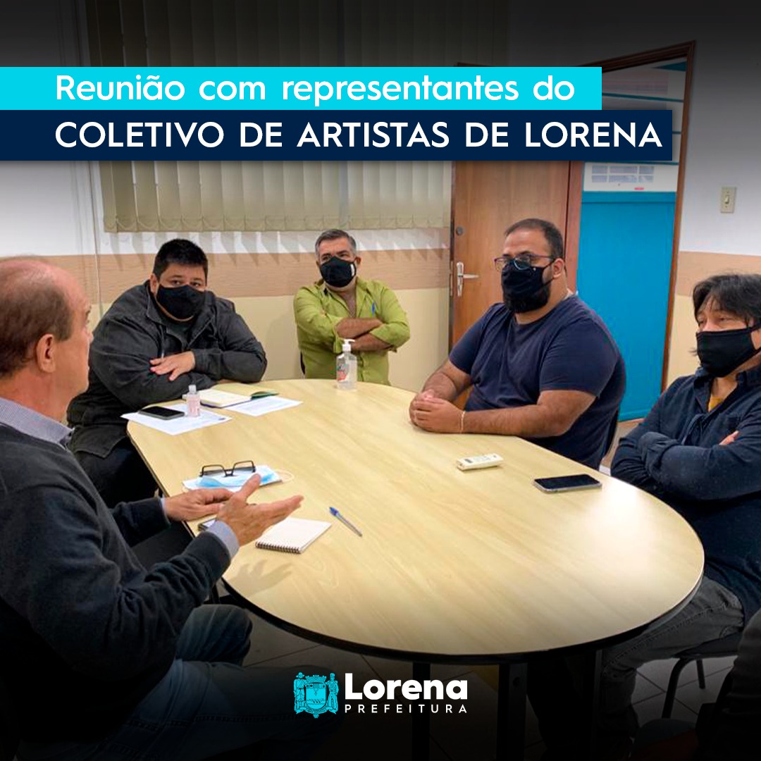 Reunião para tratar assuntos referentes à Arte e Cultura em Lorena