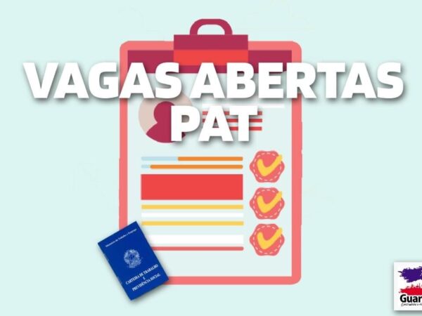 PAT de Guaratinguetá divulga novas vagas de emprego