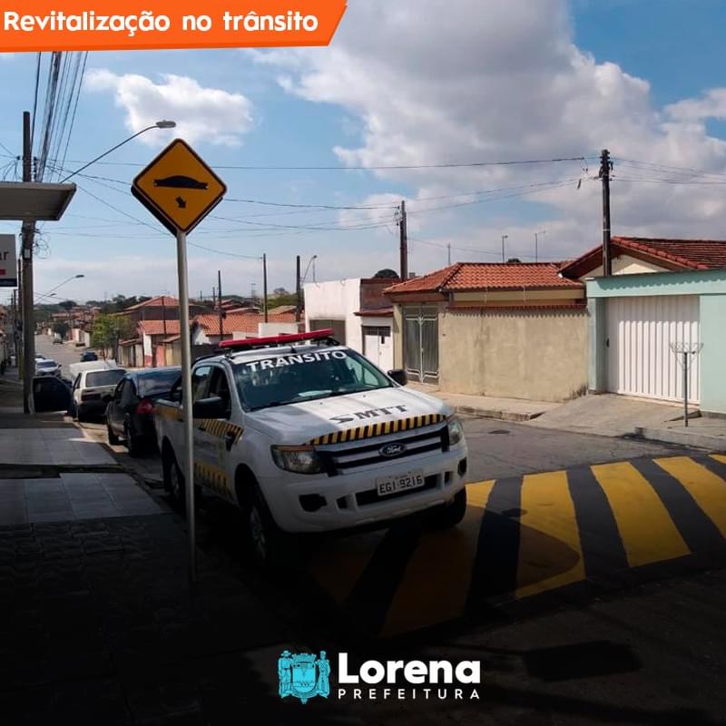 Sinais de trânsito em Lorena passam por revitalização
