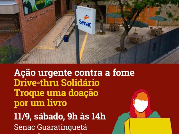 Em Guará, no dia 11 de setembro, ocorre o Drive-Thru Solidário