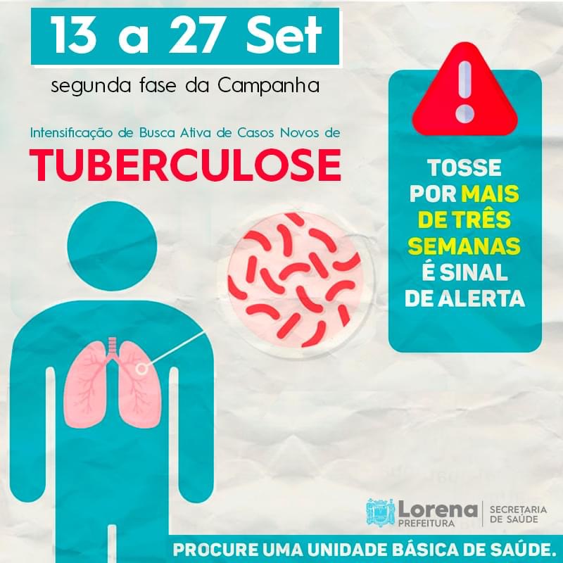 Lorena realiza a segunda fase da Campanha de busca por casos ativos de tuberculose