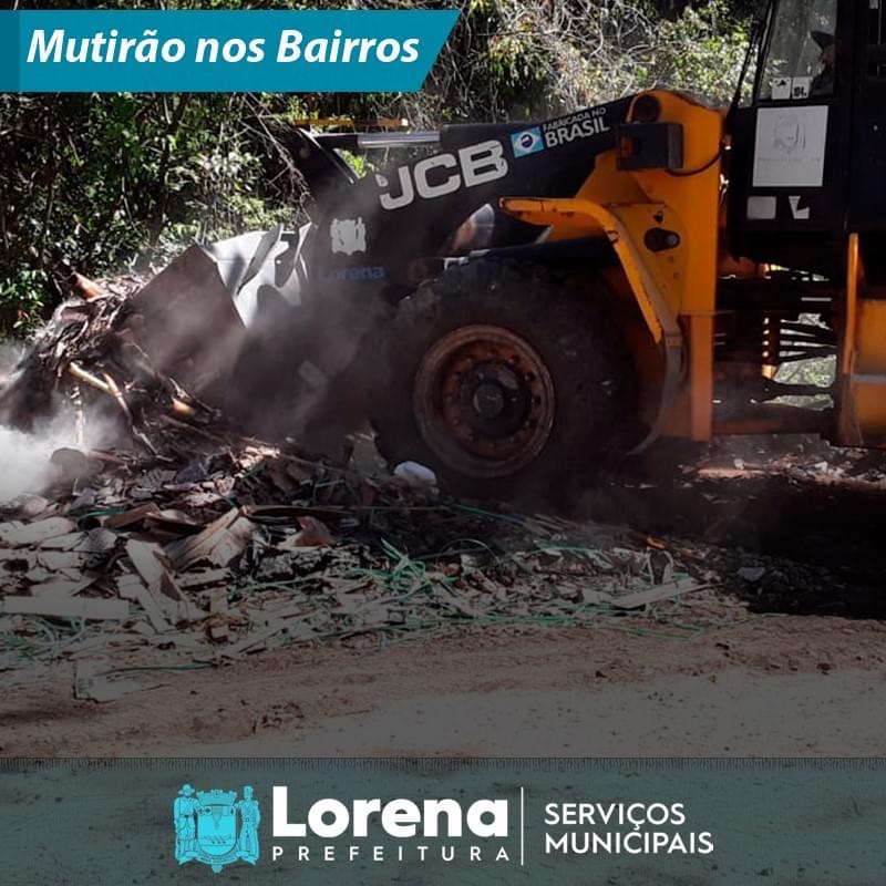 Em Lorena, acontece mutirão de serviços nos bairros
