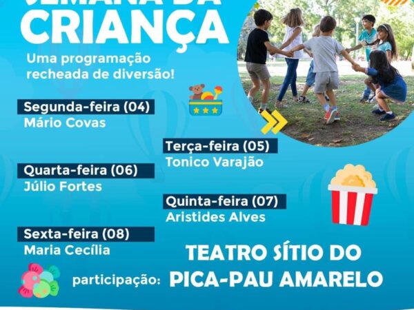 Semana da Criança continua com comemorações em Lavrinhas