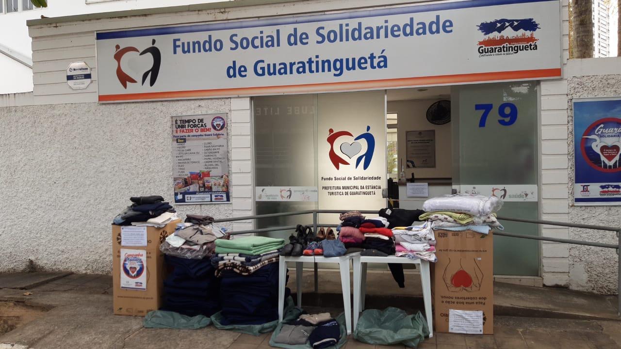 Campanha “Inverno Solidário” arrecada produtos para 448 famílias de Guará