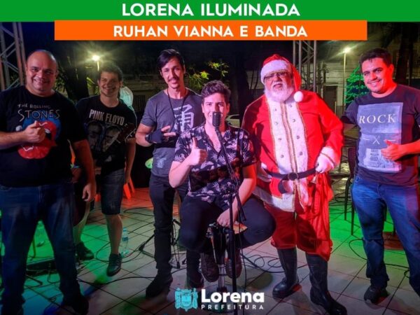 Confira as apresentações da programação natalina em Lorena