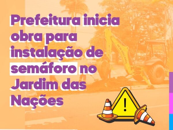 Novo semáforo será instalado no Jardim das Nações em Taubaté