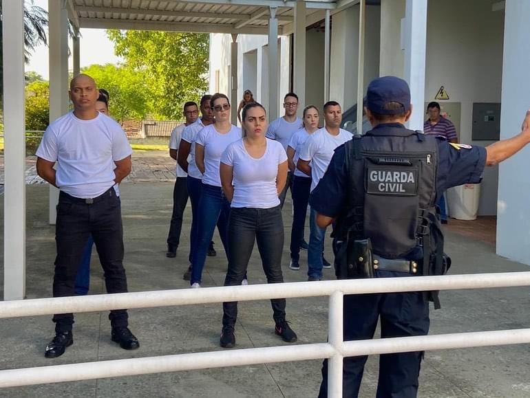 Prefeitura de Cruzeiro inicia a instrução dos 12 novos guardas municipais
