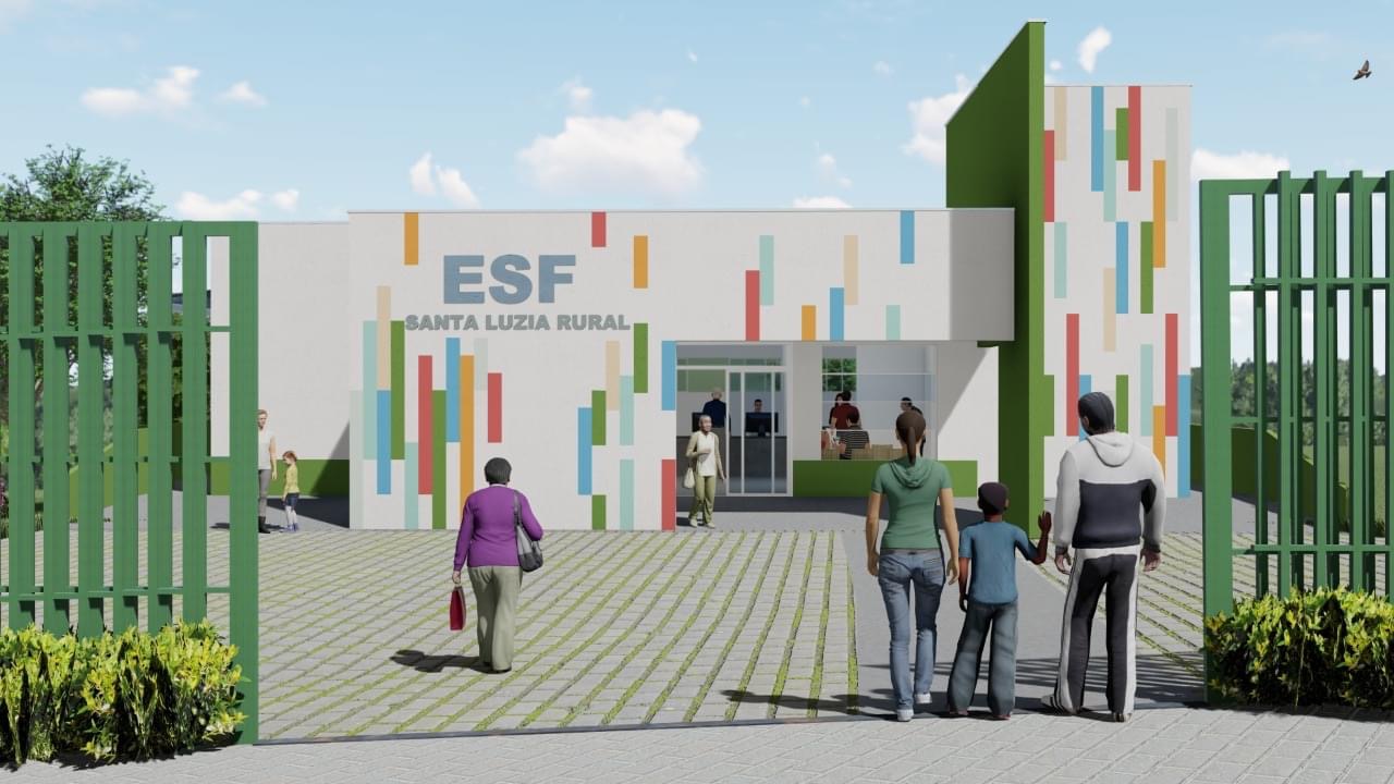 SEPLAN concluiu projeto de construção da ESF no Santa Luzia Rural