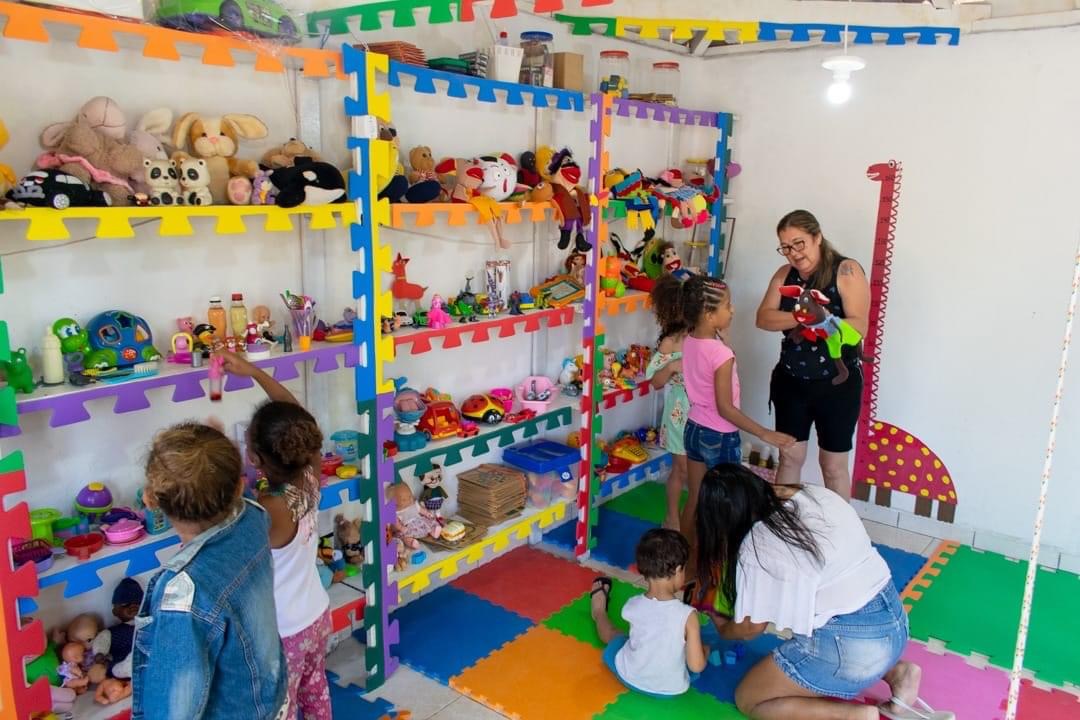 Cachoeira inaugura brinquedoteca na semana do Dia da Infância