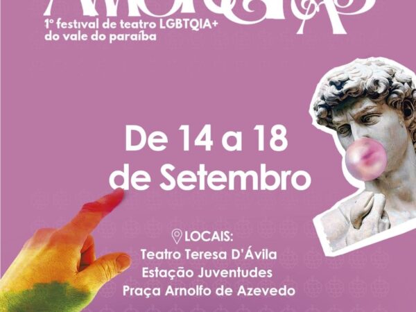 Lorena recebe o 1º Festival de Teatro LGBTQIA+ do Vale do Paraíba