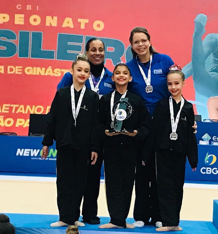 Ginasta de Guará é campeã brasileira