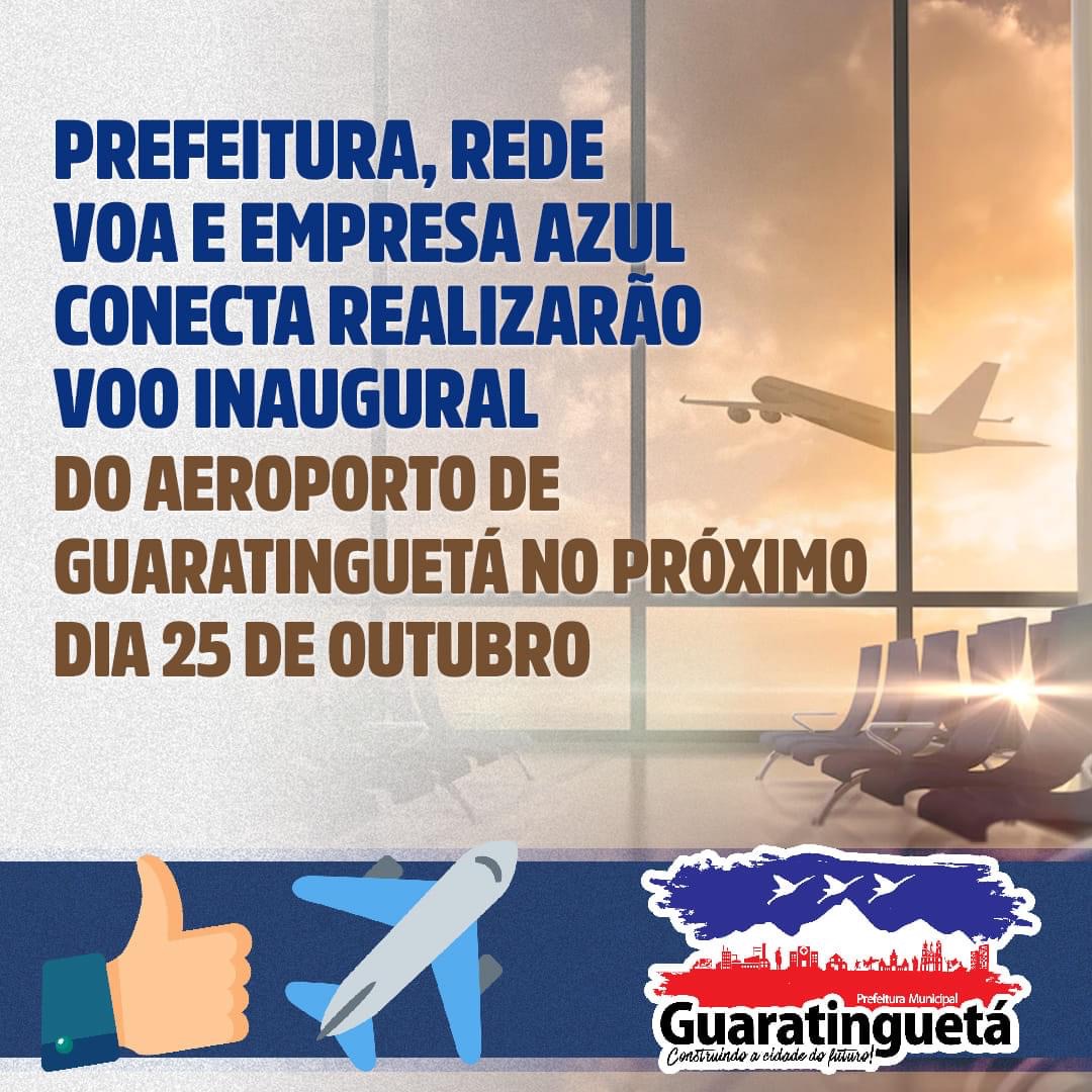 Guará realiza voo inaugural do aeroporto da cidade na próxima terça-feira