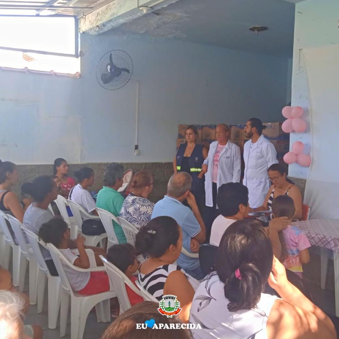 CRAS Itaguaçu produz palestra de conscientização sobre o Outubro Rosa
