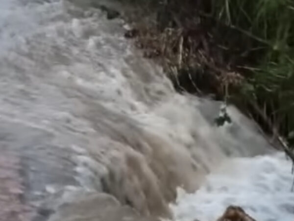 Chuvas causam transtornos na área rural de Cachoeira