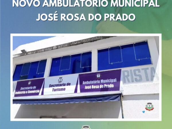 Aparecida inaugura Ambulatório Municipal José Rosa do Prado