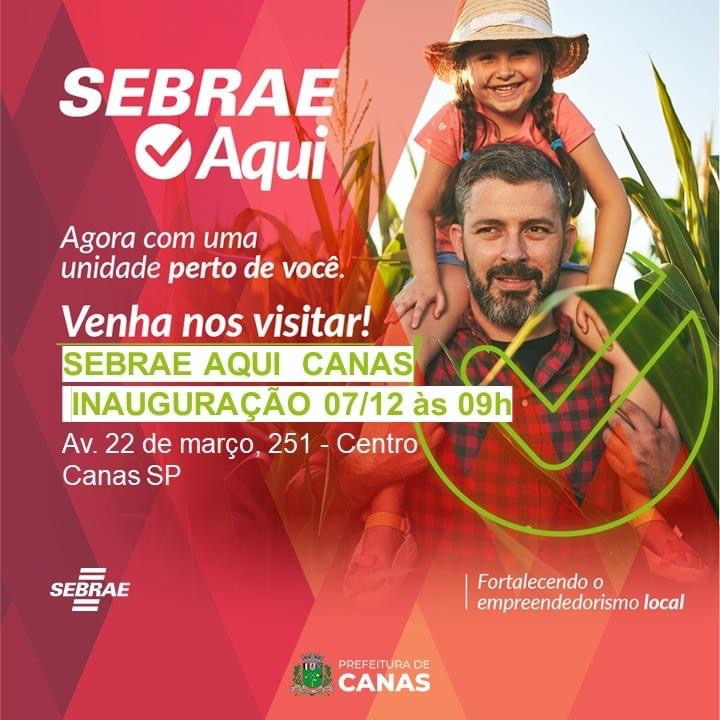 SEBRAE será inaugurado em dezembro no município de Canas