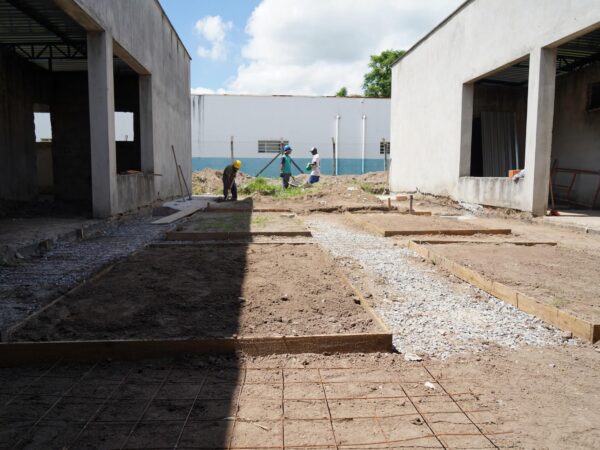 Obra de construção da Creche do Comerciários 2 continua em Lorena