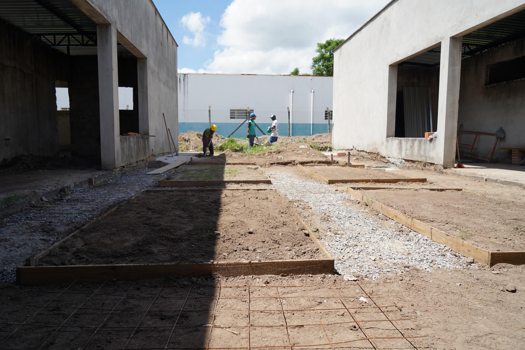 Obra de construção da Creche do Comerciários 2 continua em Lorena