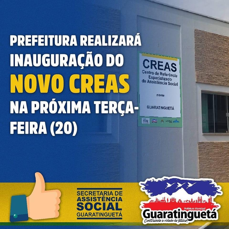 Guará inaugura novo CREAS amanhã (20)