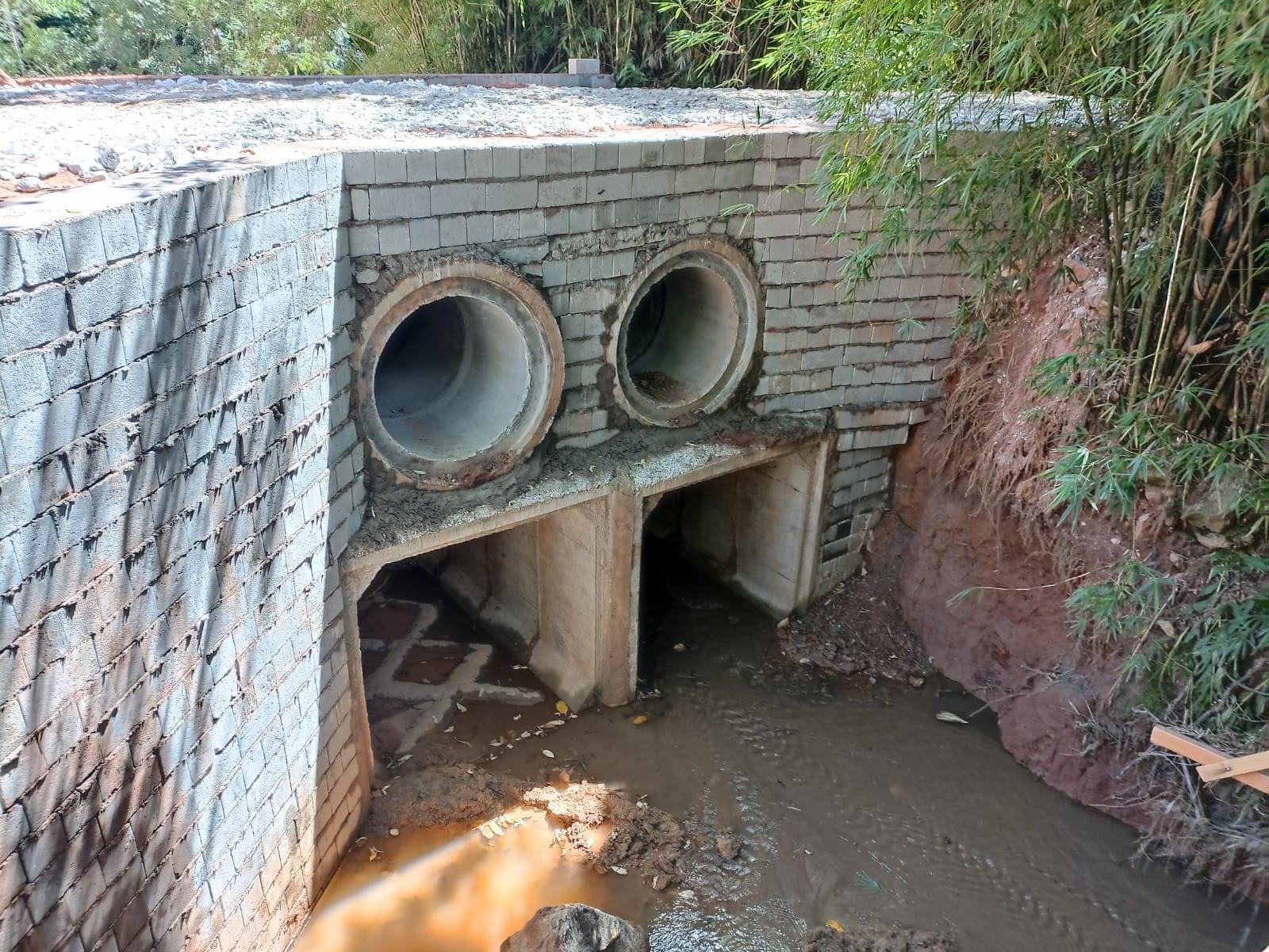 Em Taubaté, ponte na Estrada do Laranjal está em fase de conclusão