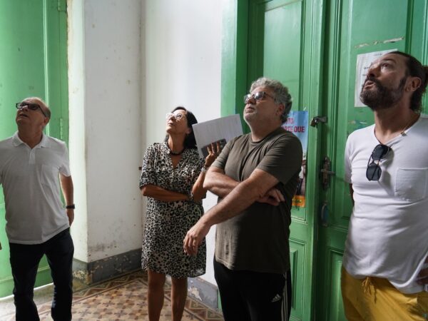 Empresa responsável pelo projeto de restauro faz visita técnica na Casa da Cultura