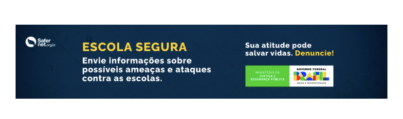 Ministério da Justiça e Segurança Pública cria canal para recebimento de informações sobre ataques contra escolas