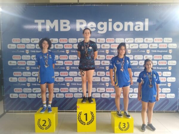 Guará conquista quatro medalhas de ouro na segunda etapa da Liga Vale-paraibana de tênis de mesa