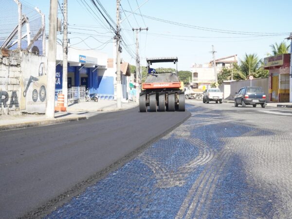 Prefeitura de Lorena finaliza recapeamento da Av. Marechal Argolo