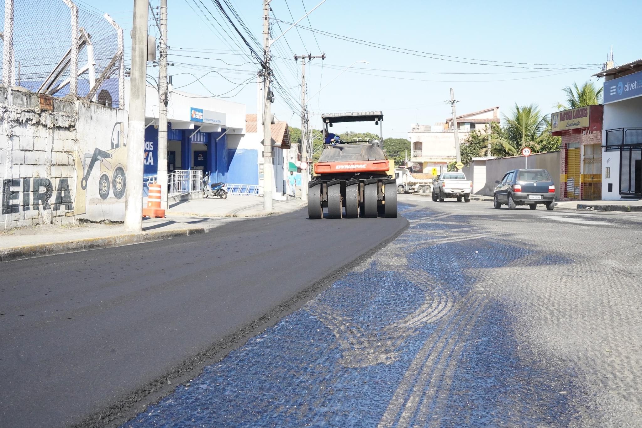 Prefeitura de Lorena finaliza recapeamento da Av. Marechal Argolo