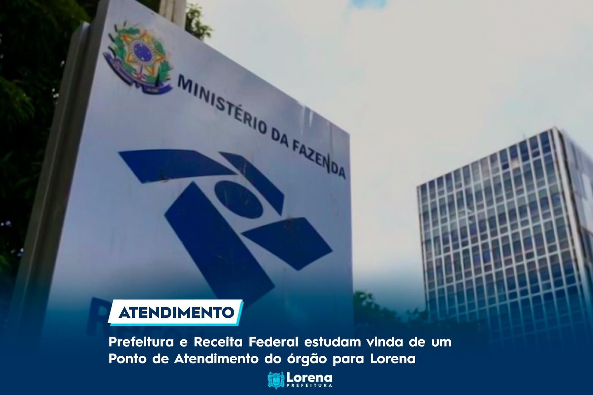 Receita Federal estuda vinda de um Ponto de Atendimento do órgão para Lorena