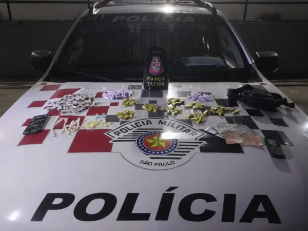 Criminoso é preso com quase 200 porções de droga em São José