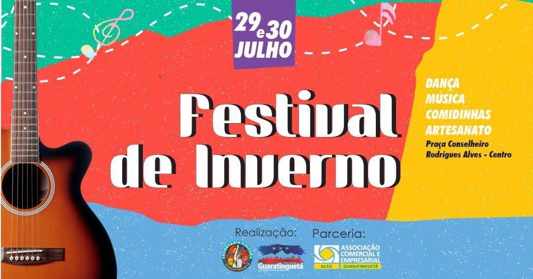 Festival de Inverno de Guaratinguetá será neste final de semana