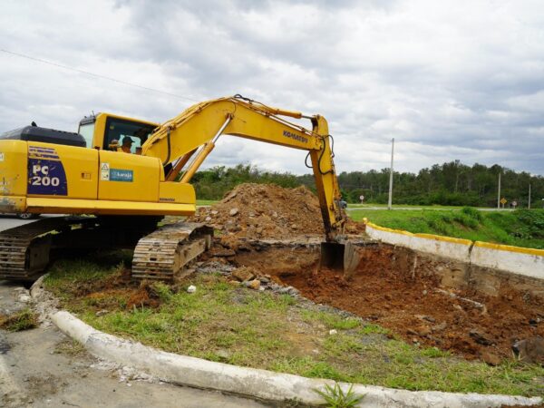 Prefeitura de Lorena inicia obra de drenagem na Vila Nunes