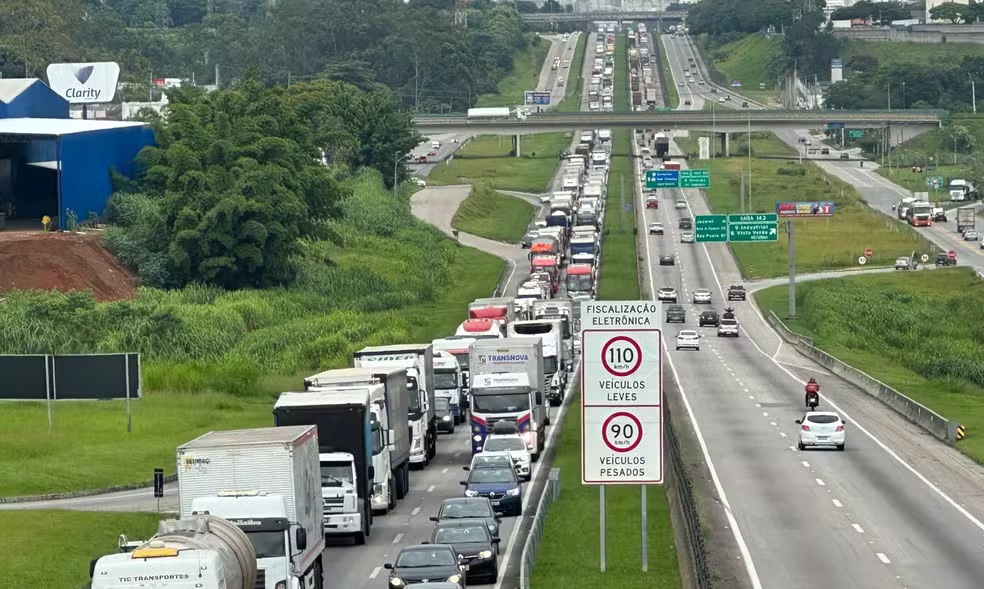 Novos radares começam a operar na Dutra