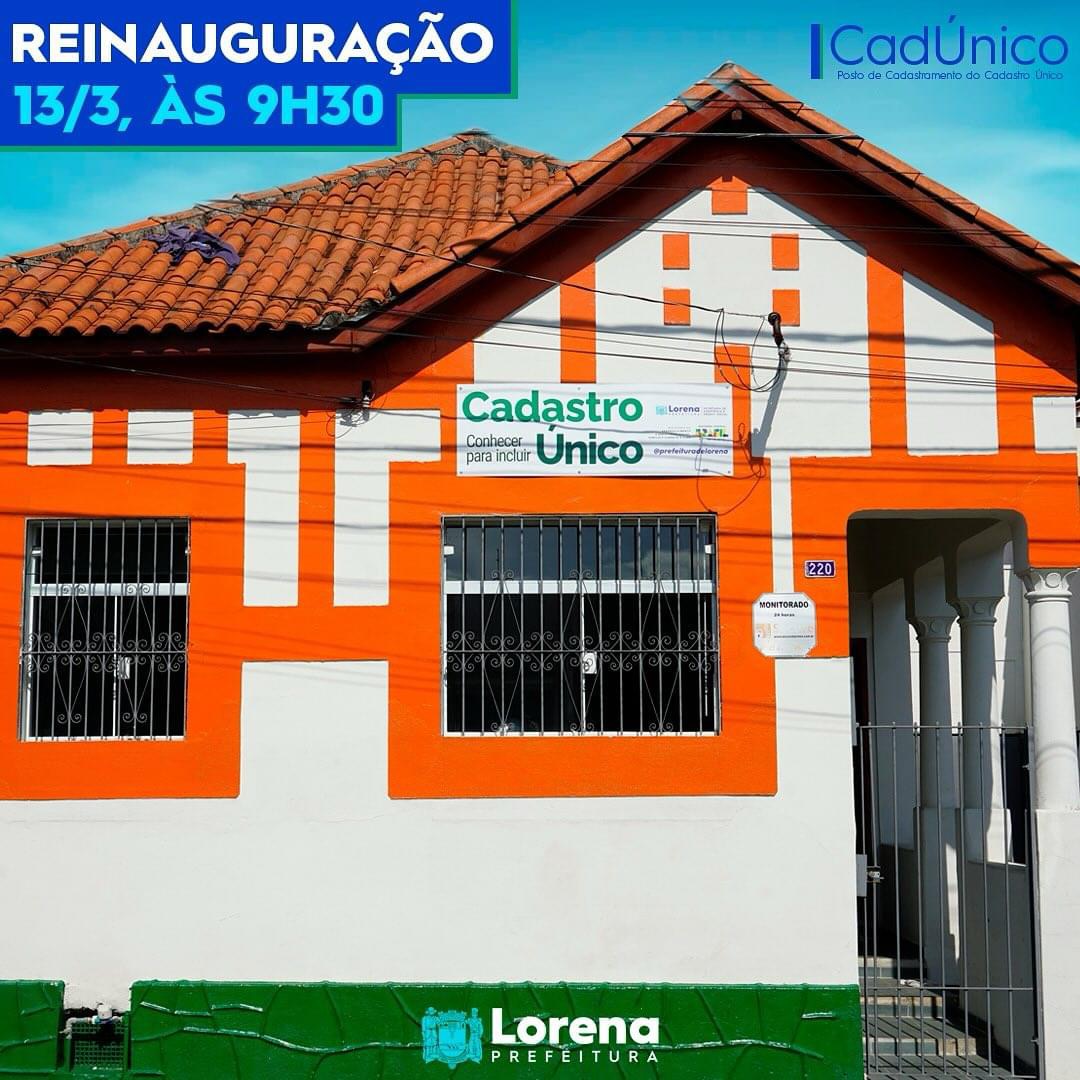 Prefeitura convida para a reinauguração do posto de cadastramento do CadÚnico