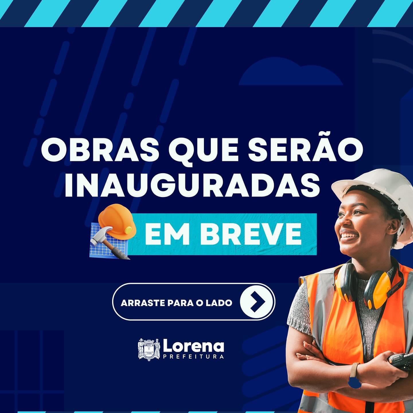 Prefeitura de Lorena vai inaugurar cinco obras em breve