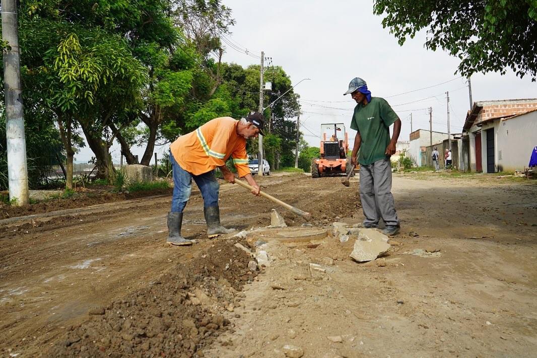 Lorena inicia pavimentação para prevenção de enchentes no Parque das Rodovias