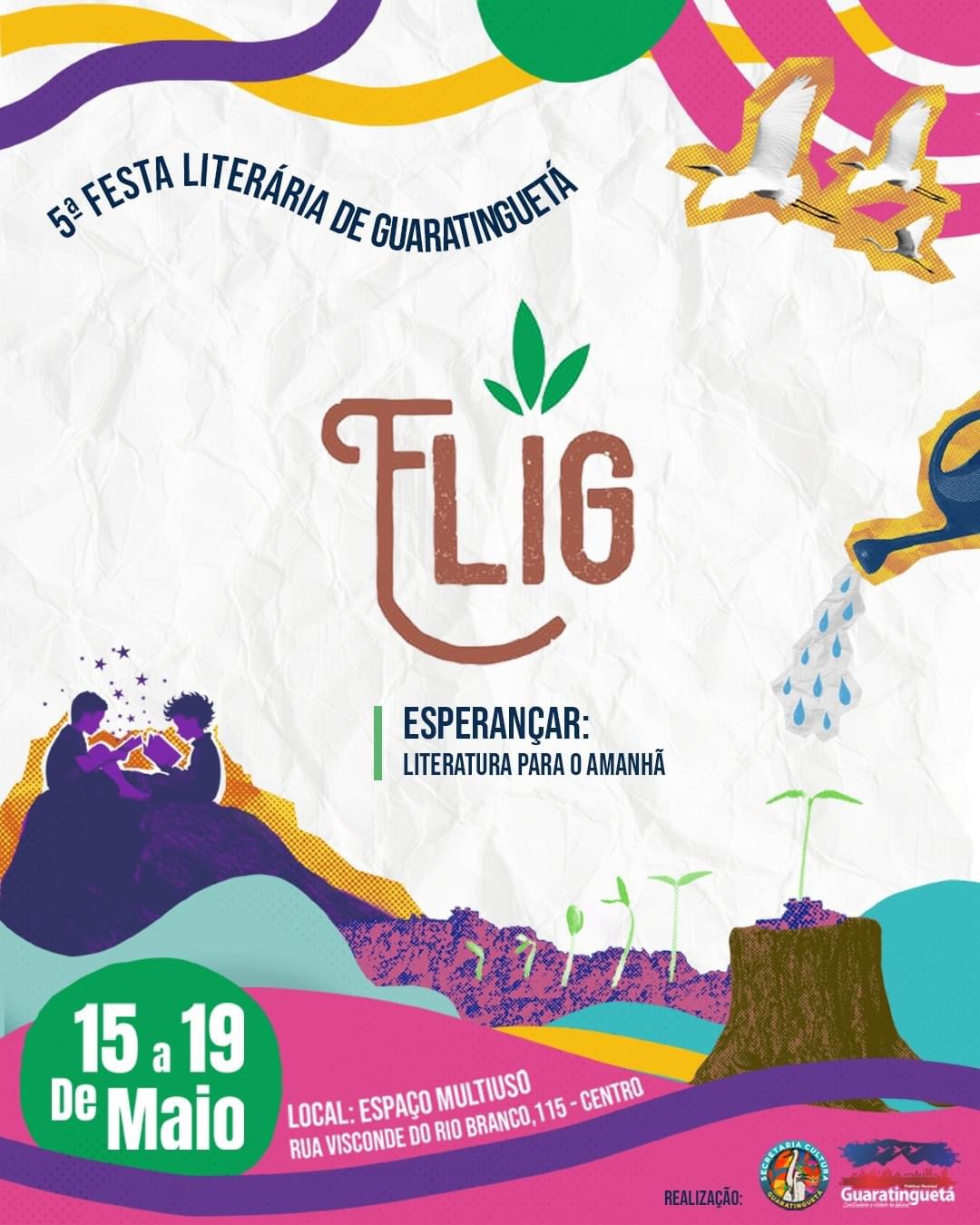A FLIG 2024 está chegando em Guaratinguetá