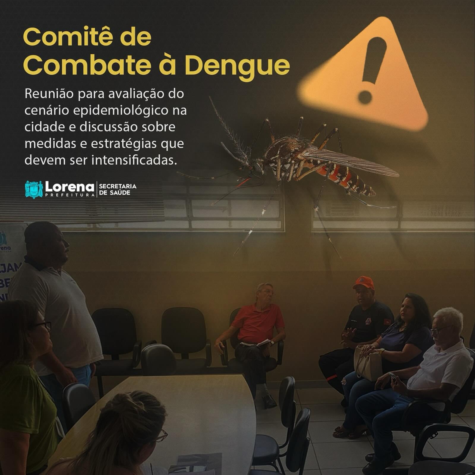 Prefeitura cria Comitê de Combate à Dengue em Lorena