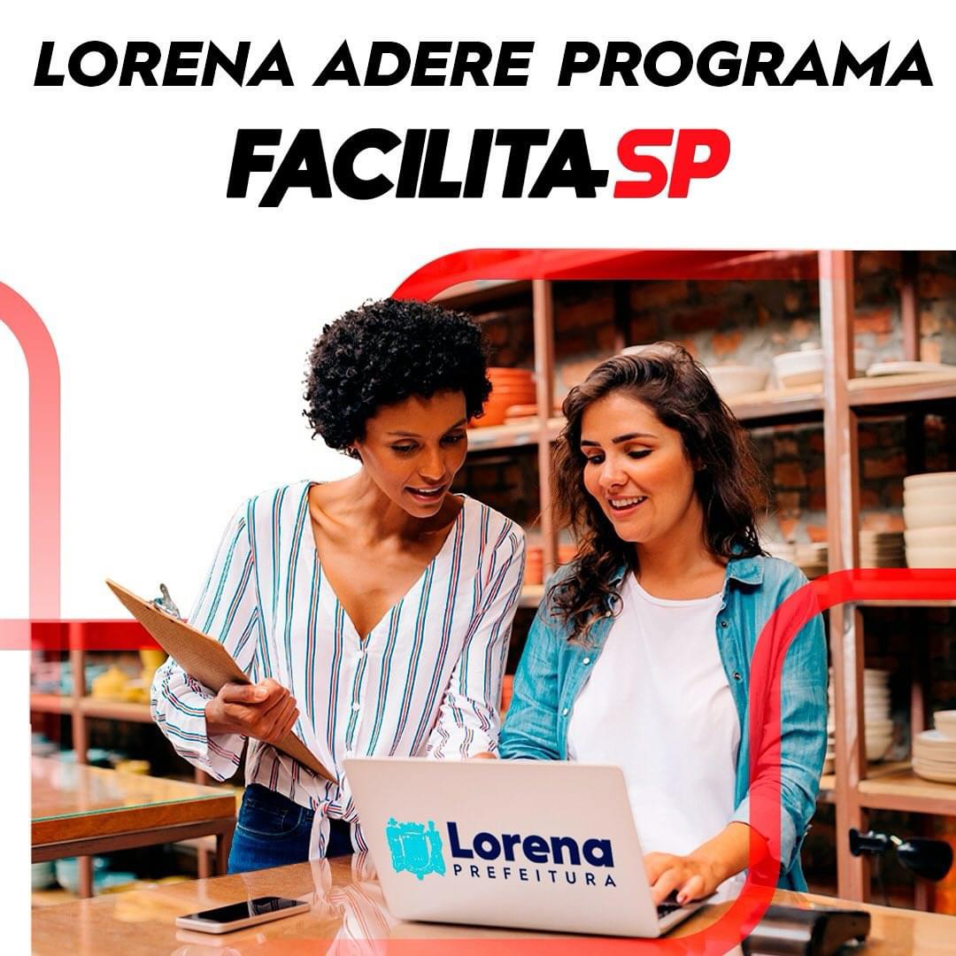 Lorena adere ao programa Facilita SP