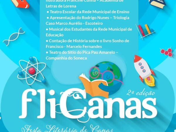 Amanhã (18) acontece a 2ª Edição da FLICANAS